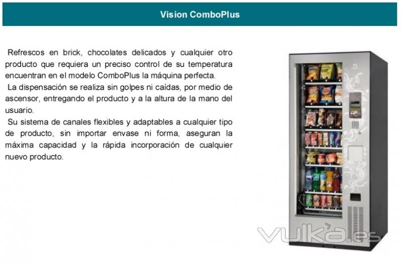 maquina de snack vision combo plus