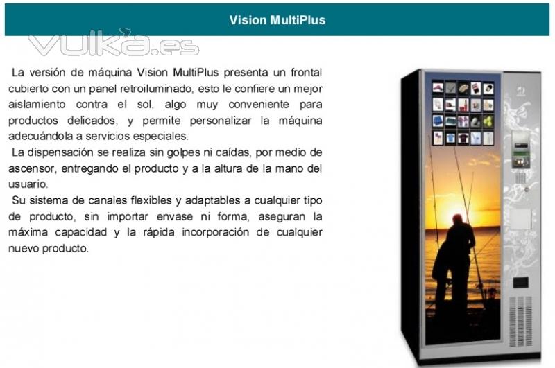 maquina expendedora de cebo vivo vision multiplus