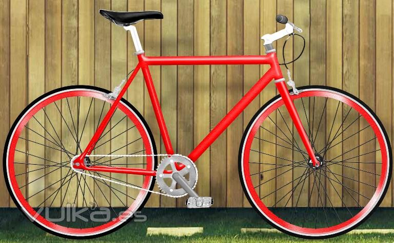 Momabikes fixies rojas