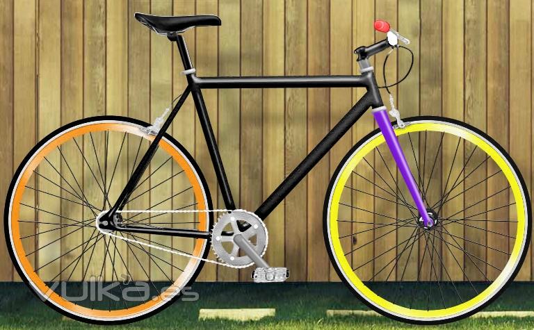 bicicleta moma, fixie  urban
