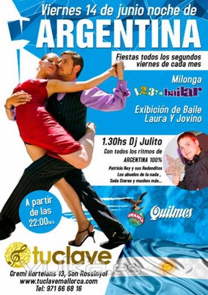 Noche de Argentina - Tango y milonga argentina