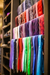 Corbatas de seda jacquard hechas a mano