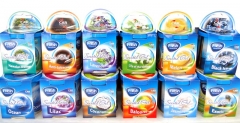 Las aromas de gel en latas