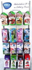 Fresh way expositor metalico tipo 4