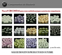 Promoción de Circonitas www.componentesdebisuteria.es