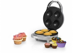 Podremos realizar 4 muffins por tanda, y es ideal para ti, para los nios, o fiestas.