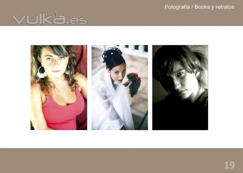 Fotografía / books y retratos