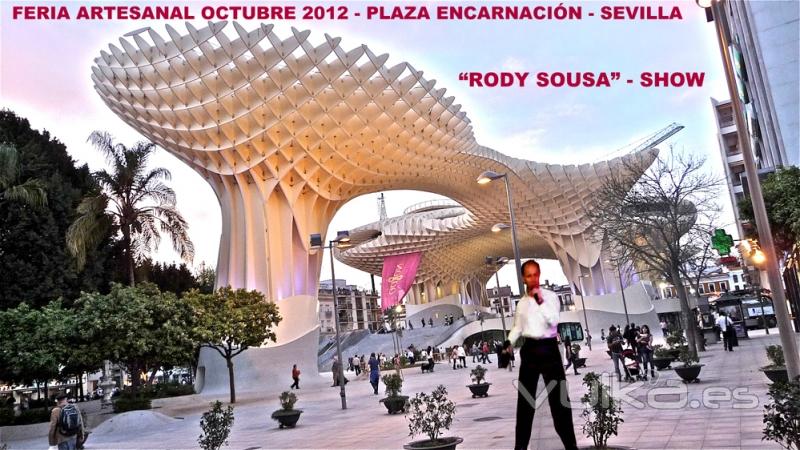 RODY SOUSA EN PLAZA ENCARNACION (SETAS) 2012 SEVILLA