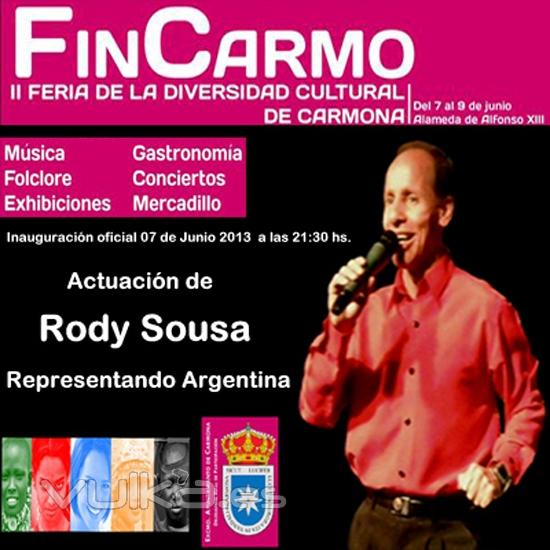 RODY SOUSA SHOW EN CARMONA (SEVILLA - ESPAA)