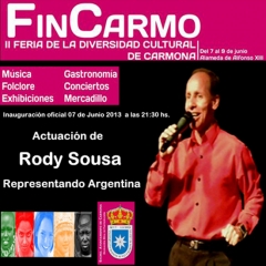 Rody sousa show en carmona (sevilla - espana)