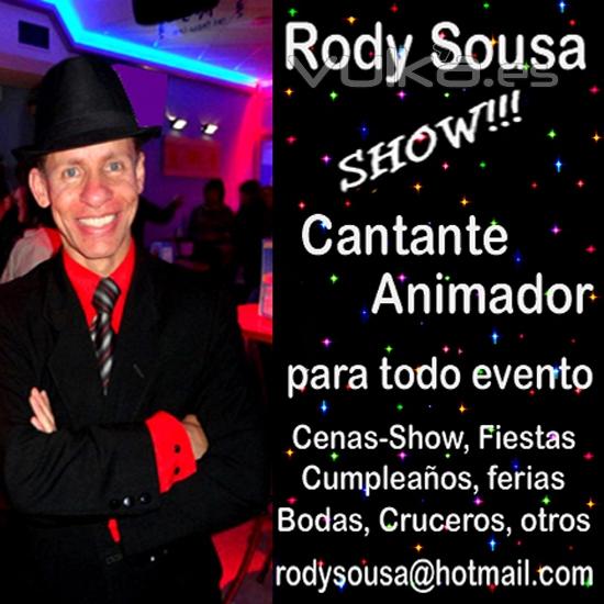 RODY SOUSA CANTANTE Y ANOMADOR PARA TODO EVENTO