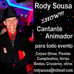 Rody sousa cantante y anomador para todo evento
