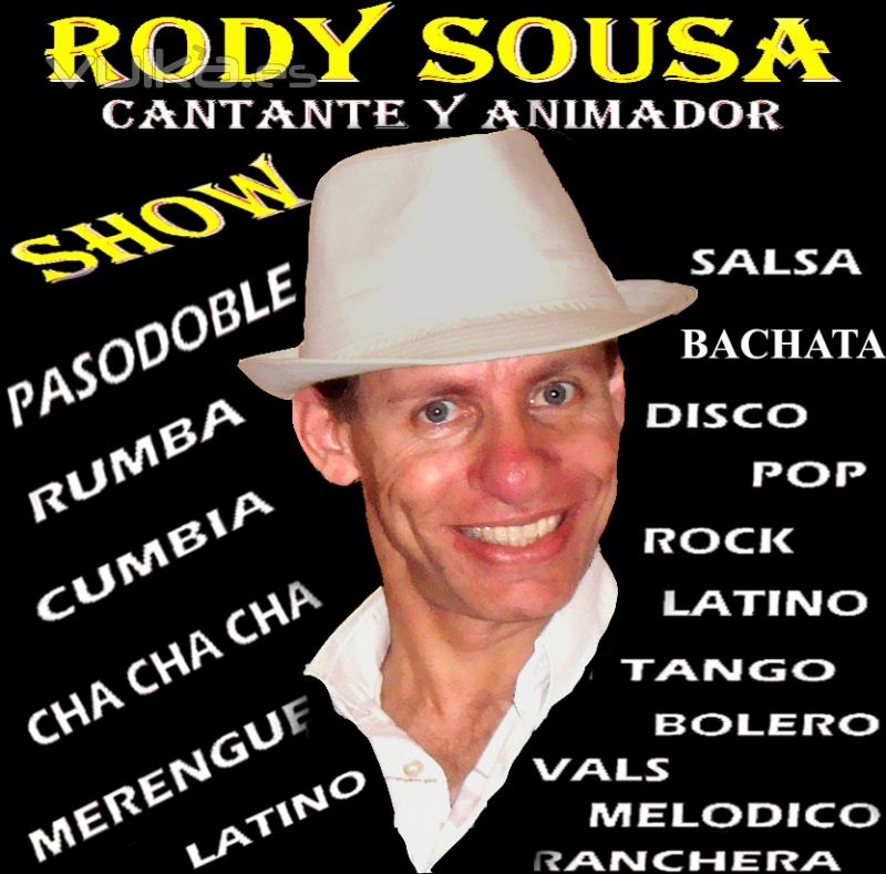 RODY SOUSA SHOW RITMOS VARIADOS LATINOS Y ESPAOLES