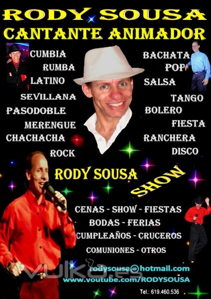 RODY SOUSA CANTANTE ANIMADOR INTERNACIONAL