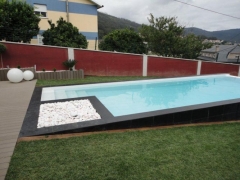 Piscina desbordante