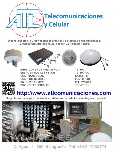 Ingeniera en radiofrecuencia y microondas para sistemas de seguridad, inhibidores y contramedidas