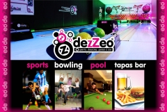 Boleras - bowling - pub - bar. dezzeo sports, bowling, bar | www.dezzeo.com | franquicia boleras