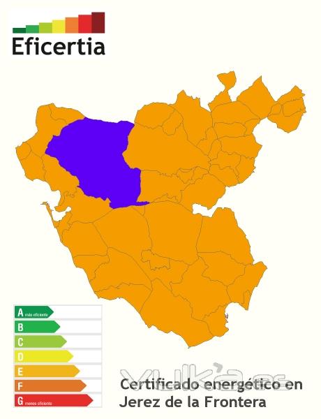 Certificado energético/eficiencia energética jerez de la frontera