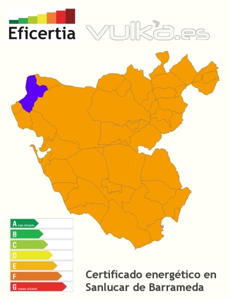 Certificado energtico/eficiencia energtica sanlucar de barrameda