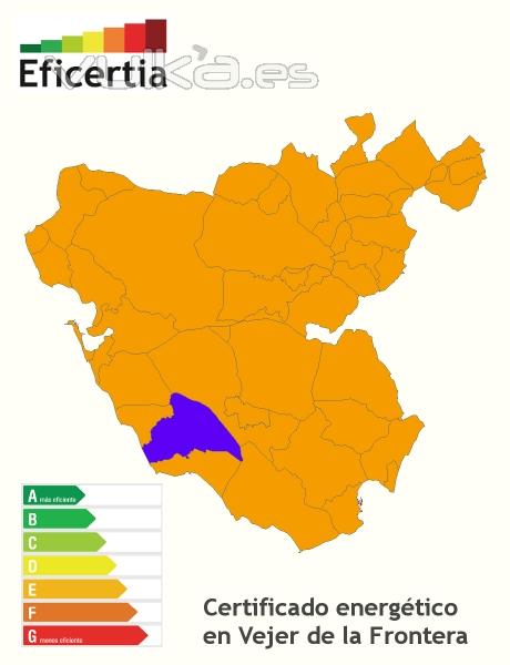 Certificado energético/eficiencia energética vejer de la frontera