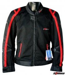 Chaqueta stinna ideal para verano, con rejilla, protecciones homologadas por la ce