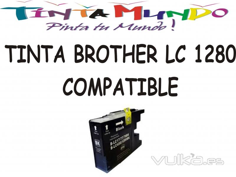 TINTA BROTHER COMPATIBLE LC 1280 barcelona, valencia, tintamundo.com