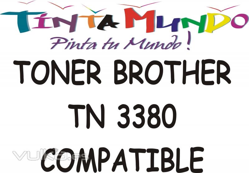 TONER BROTHER COMPATIBLE TN 3380 barcelona, valencia, tintamundo.com