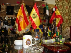 Articulos bandera España, coleccionismo y air