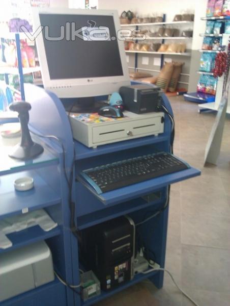 Mostrador adaptado para ordenadores