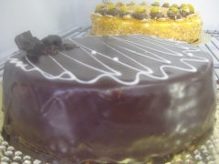 Pasteleria sin gluten , pastel sacher sin gluten