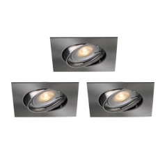Kit de 3 empotrables leds