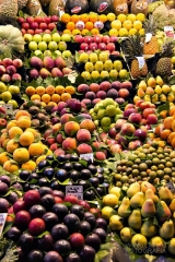 Foto pster mercado de frutas por wifred llimona en la llimona foto