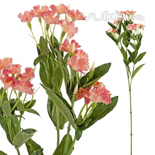 Flores artificiales. Rama flores mosquitera artificial rosa 60 1 - La Llimona home