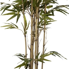 Plantas artificiales planta bambu artificial con maceta 185 3 - la llimona home