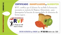 Curso online manipulador alimentos 13eur www.rvfconsultores.com