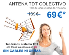 Precio de instalacion de antena televes para comunidades de vecinos
