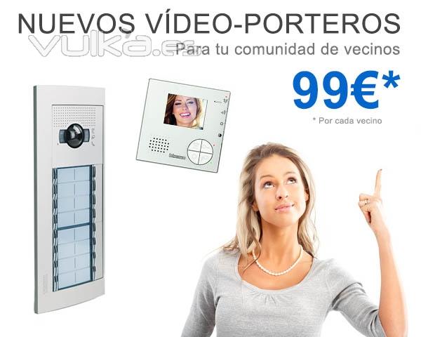 Precio de instalacion de video portero para comunidades de vecinos TEGUI