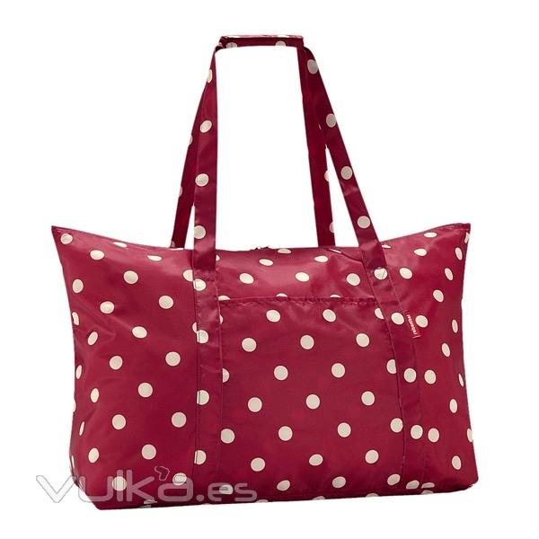 Reisenthel bolsa multiusos mini maxi shopper ruby dots - La Llimona home