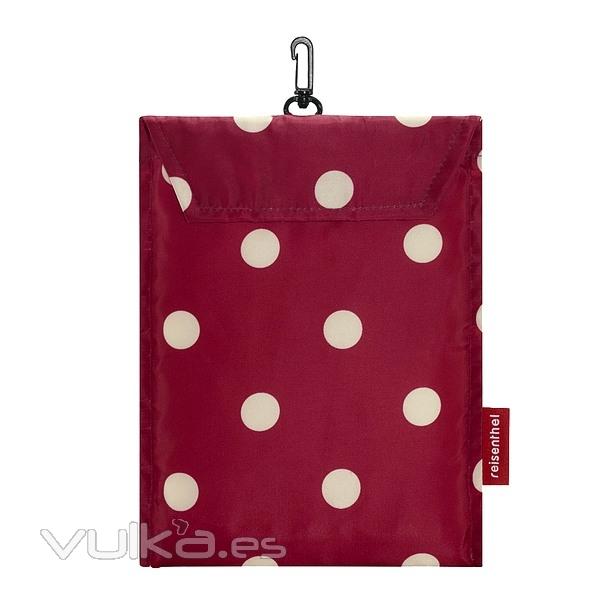 Reisenthel bolsa multiusos mini maxi shopper ruby dots 1 - La Llimona home