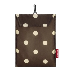 Reisenthel bolsa multiusos mini maxi shopper mocha dots 1 - la llimona home