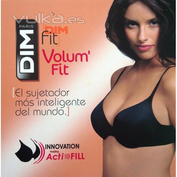 Sujetador push up volume fit de Dim www.lenceriaemi.com