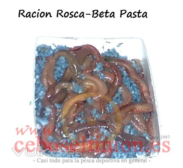 www.ceboseltimon.es  - Cebos vivos Racion Rosca -Beta Pasta