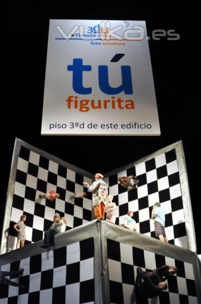 Foto-Escultura 3d-u ThreeDee-You - T Figurita - recuerdo del embarazo, figuras para tartas, trofeos