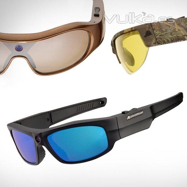 Moderna, discreta, con lentes intercambiables..Elige tu modelo de gafas con cmara Pivothead!