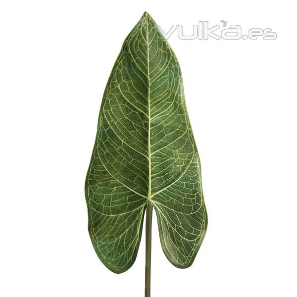 Plantas artificiales. Hoja anthurium artificial 64 - La Llimona home