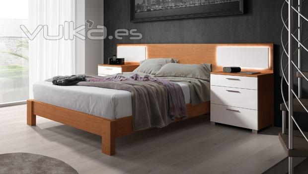 Dormitorio con los muebles del catalogo Esenzia