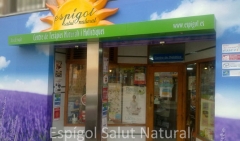 Fachada actual herboristería y dietética Espígol salut natural
