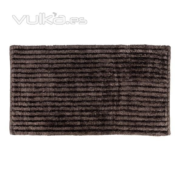 Alfombra bao stripes chocolate - La Llimona home