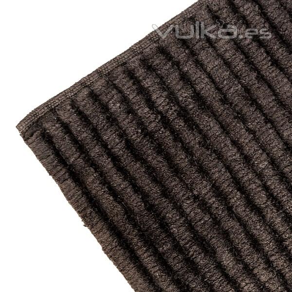 Alfombra bao stripes chocolate 1 - La Llimona home