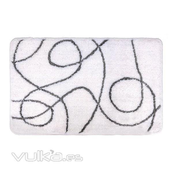 Alfombra bao doodle gris - La Llimona home